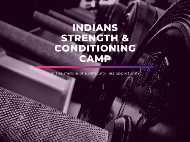 Indians Summer Strength and Conditioning Camp