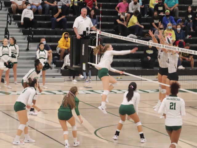 Lady Indians Volleyball win in three vs Cedar Hill