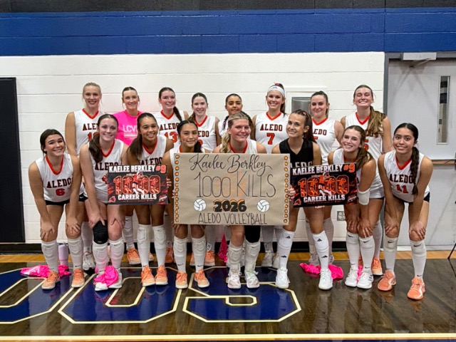 Volleyball vs. Weatherford Round 2 