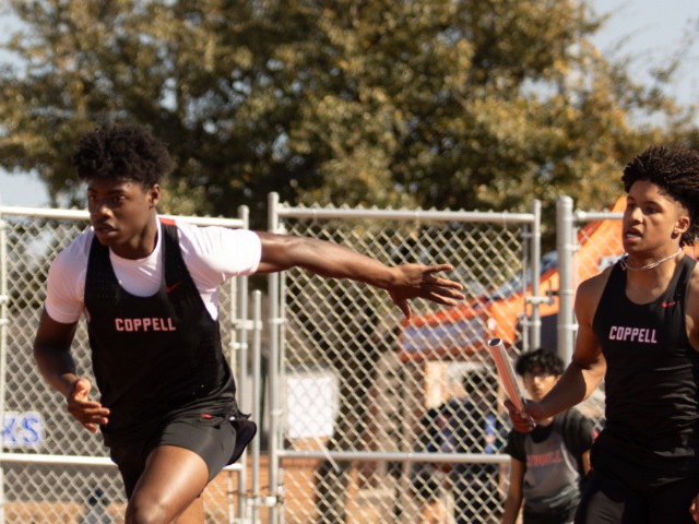 Coppell Boys Track has a great time at the Flower Mound Invitational 