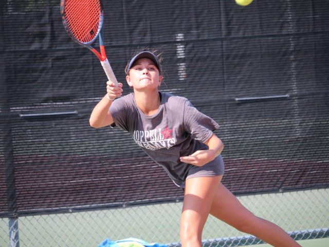 Coppell Tennis Begins District Play With a Victory