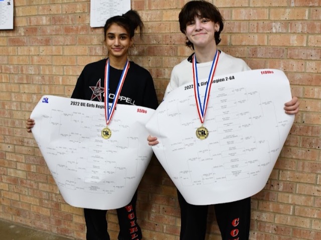 Copppell Wrestling Qualifies four for the state championships.