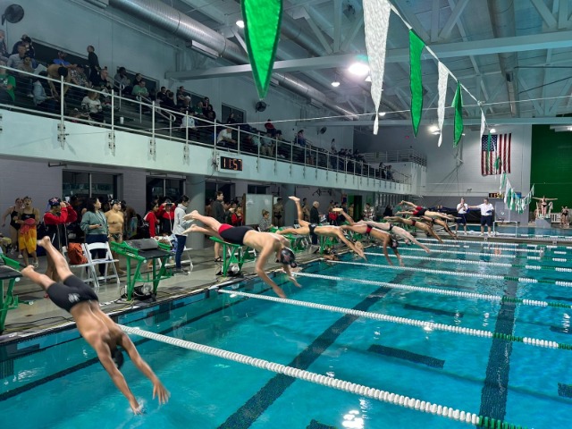 Coppell Swimmers at Southlake Dual