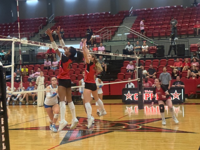 Cowgirls Drop Tight Three-Set Match to Pearce
