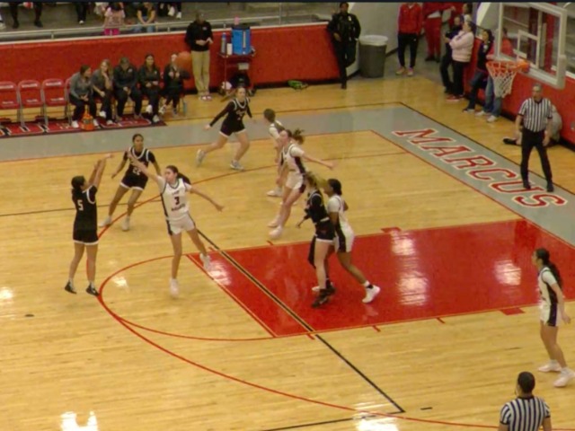 Cowgirls Battle to the Finish in 59–54 Road Loss at Marcus