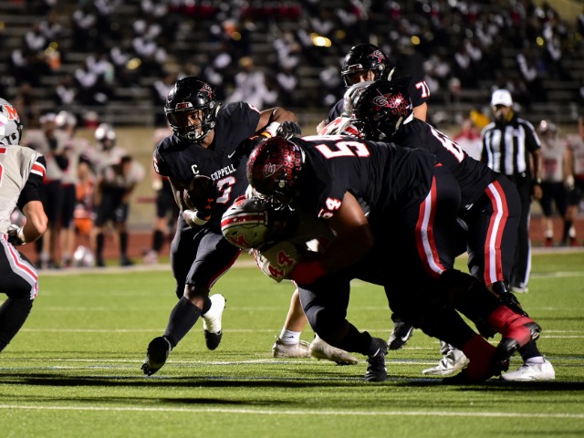 Cowboys Drop District Game against Marcus 38-24