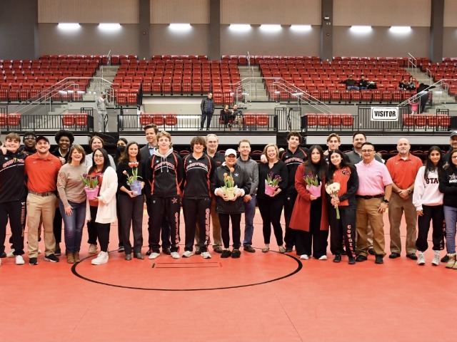 Cowboys and Cowgirls Honor Their Senior Wrestlers