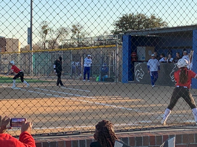 Softball continues excellent district play with a 4-3 win versus Hebron