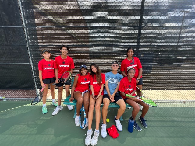 Coppell Tennis 15-4 over Marcus moving to 2-1 in District Play