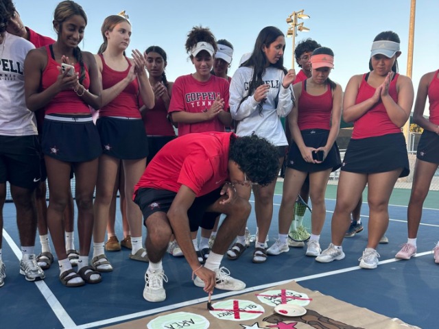 Coppell Tennis Sweeps South Grand Prairie 12-0 in Bi-District Playoff