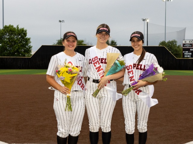 Cowgirls sweep the Farmers in 3 on Senior Night