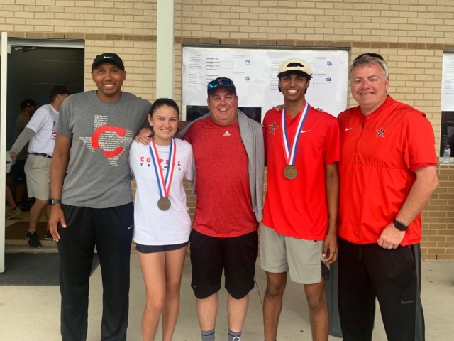 Coppell Mixed Doubles Takes Third at State