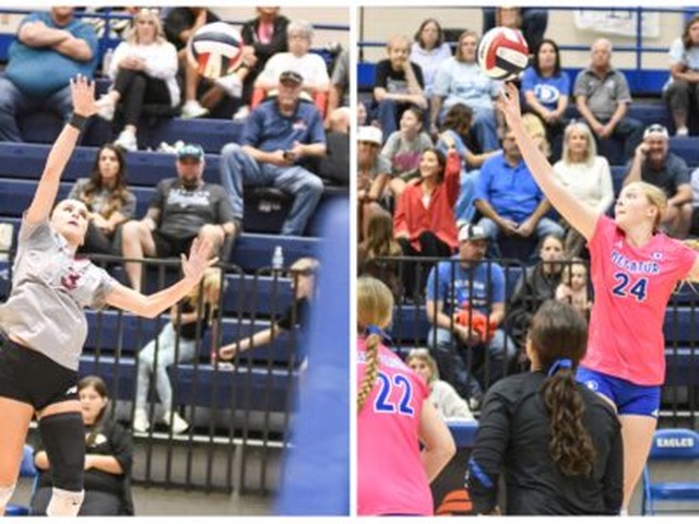 Volleyball round: Decatur sweeps Bridgeport in Big Sandy rivalry series