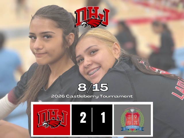 DHJ Volleyball Find Success vs YWLA in Castleberry Tournament
