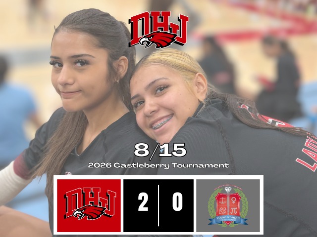 DHJ Volleyball Find Success vs YWLA in Castleberry Tournament