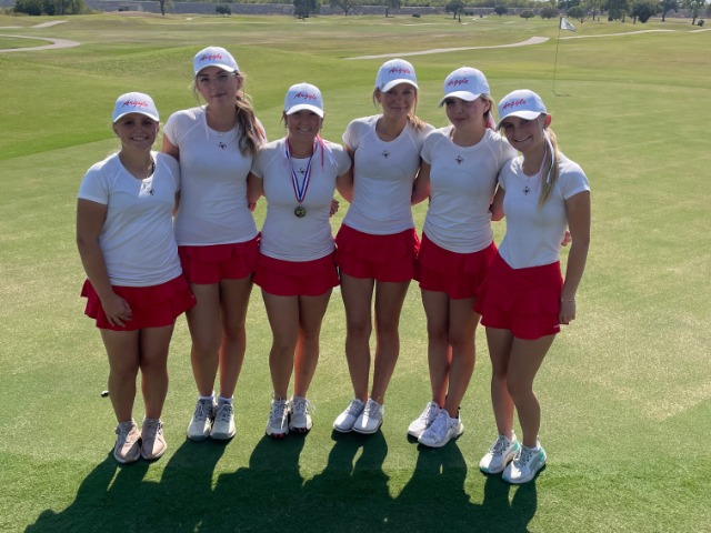 Lady Eagle Golf Compete in the 5A State Preview