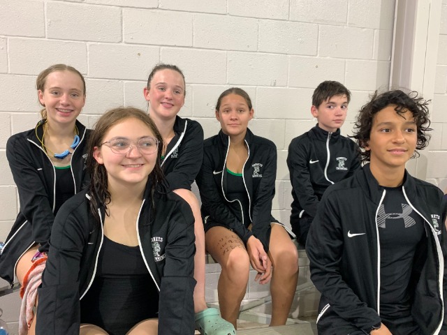 MPMS Swim Competes at Nacogdoches 