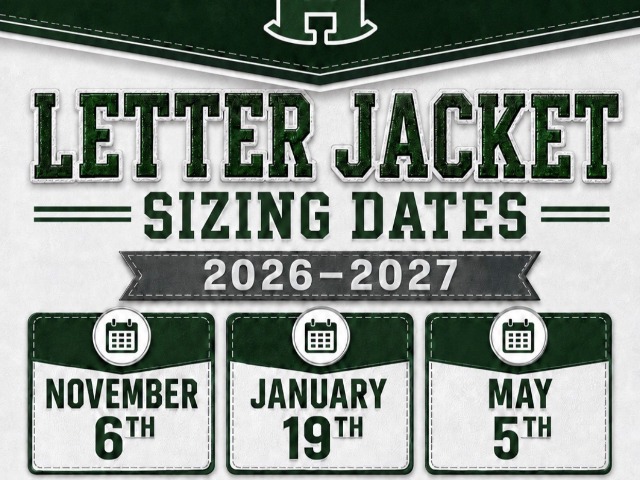 VARSITY LETTERMAN FITTING DATES