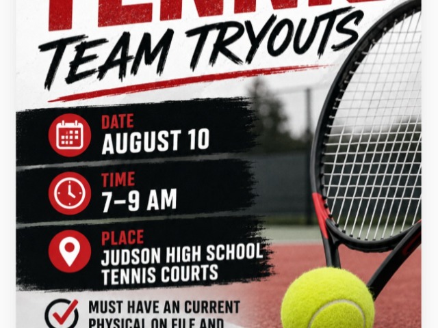 JHS TENNIS TRYOUTS 