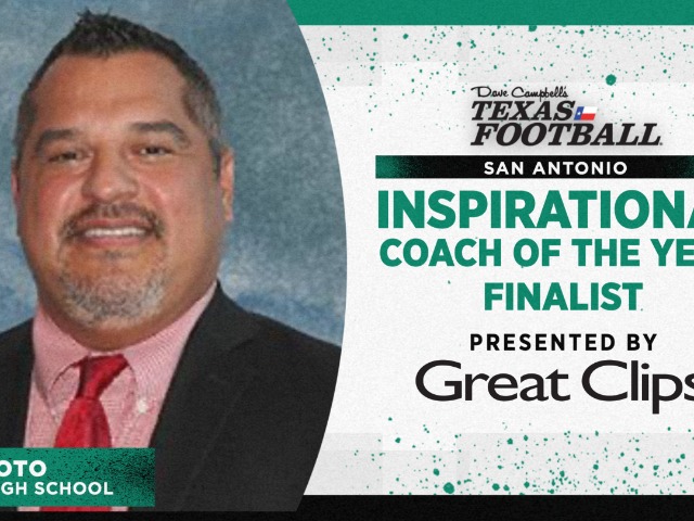 Coach Soto: Finalist for Inspirational Coach of the Year