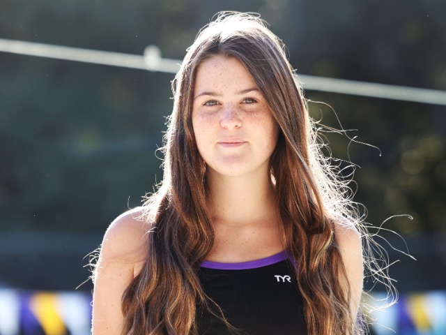 LHS Swimmer Breaks Record