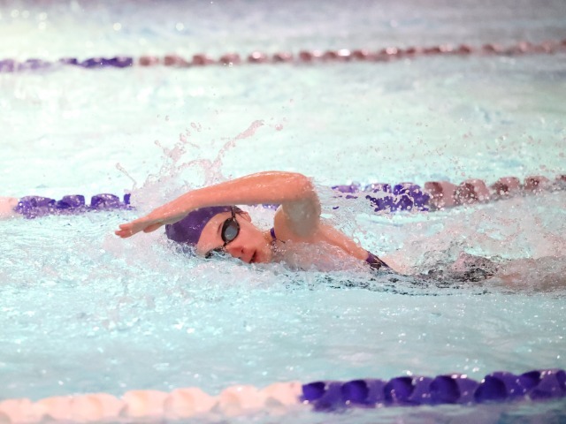 LHS Swimmer Breaks Record