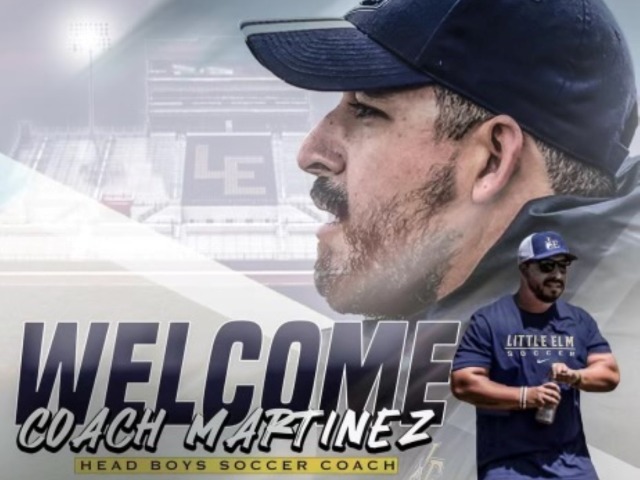Image for Welcome Coach Martinez