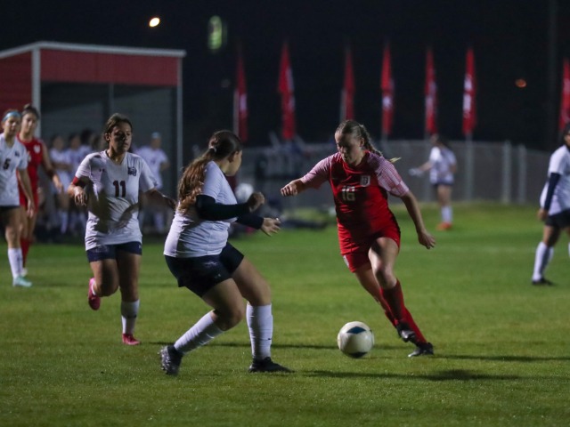 GBB Freshman Red win on the road