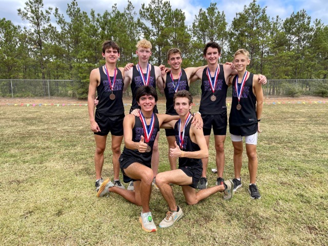 Boys Cross Country 3rd @ District