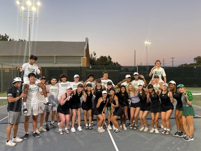 Dragon Team Tennis on the verge of State again