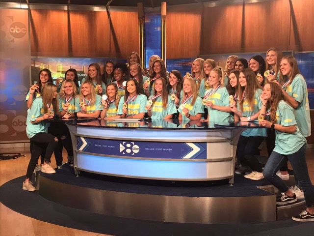 Lady Dragon Soccer State Champs on WFAA High School Special tonight