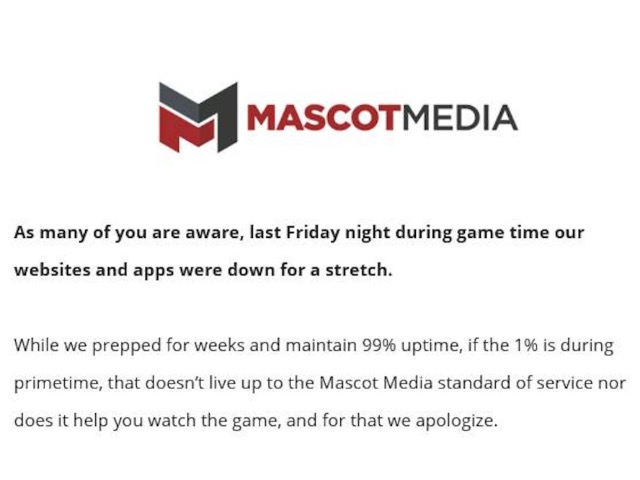 Explanation regarding live streaming