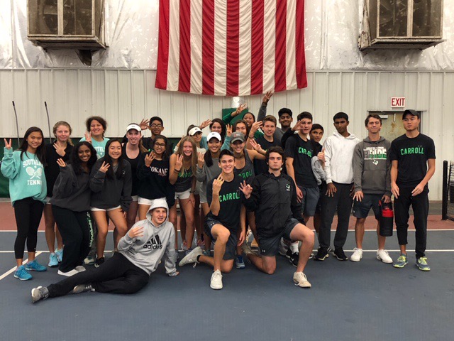 Dragon Team Tennis shuts out Duncanville in Area, 3 matches to State