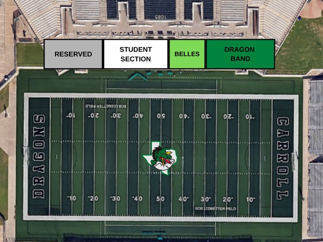 Dragon kickoff community pep rally