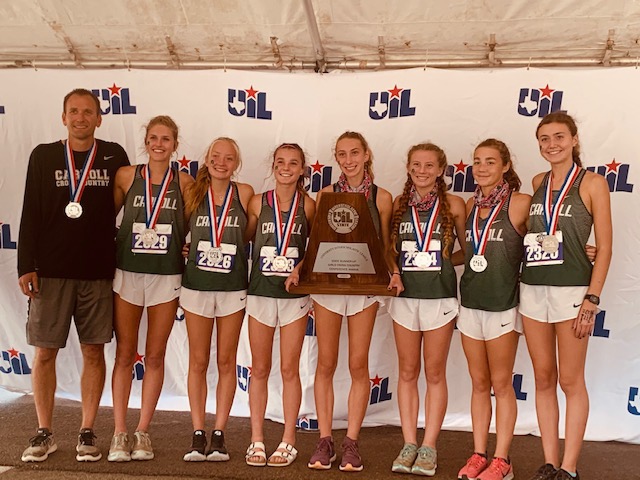 Lady Dragon Cross Country finishes 2nd at UIL STATE in 24th consecutive state appearance