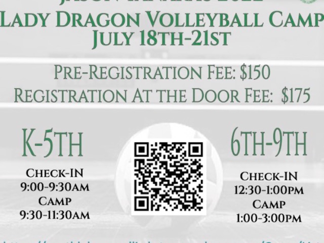 Lady Dragon Volleyball Camp with new Head Coach Jason Tanaka