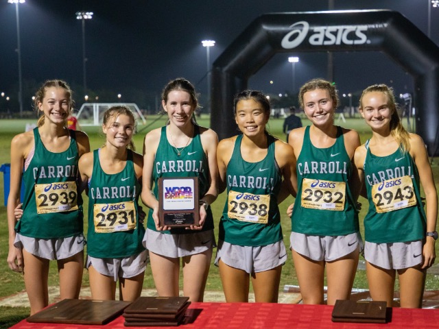 Cross Country teams shine under the lights in California