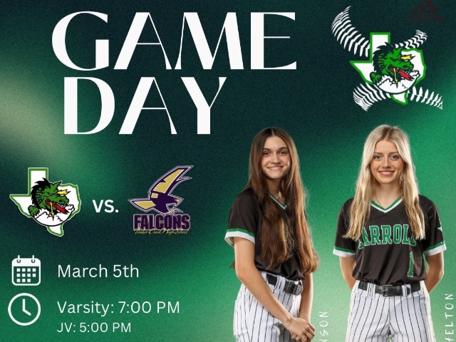 Lady Dragon Softball opens district