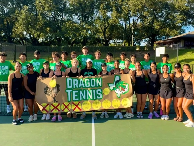 Dragon Team Tennis serves another playoff shutout to advance to the Regional Tournament