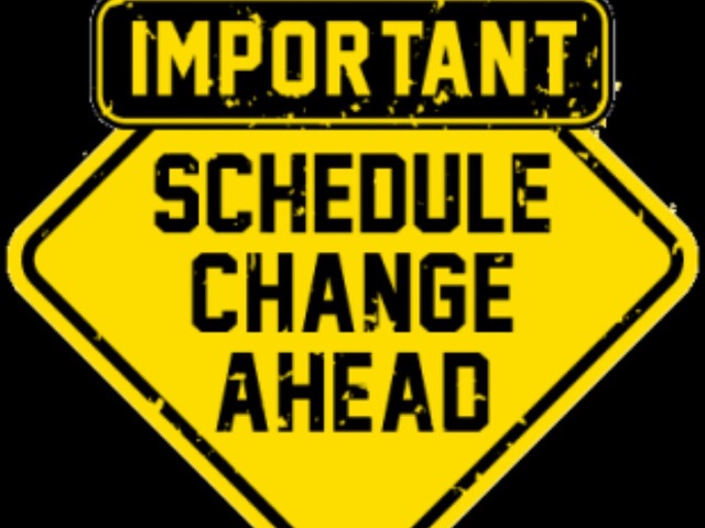 Warning - important schedule changes ahead for Lady Dragon Softball and Dragon Baseball