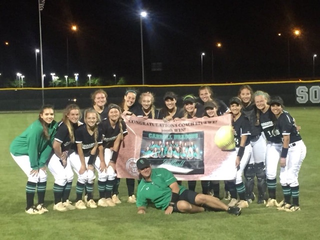 Lady Dragons come from behind to give Coach 300th career win