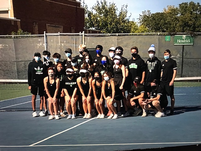 Dragon Team Tennis registers another shut-out in the AREA round