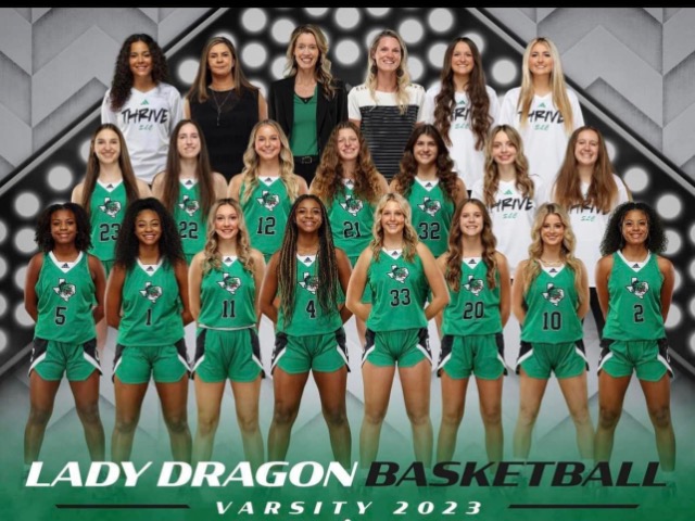 Lady Dragon Basketball Area round playoff information