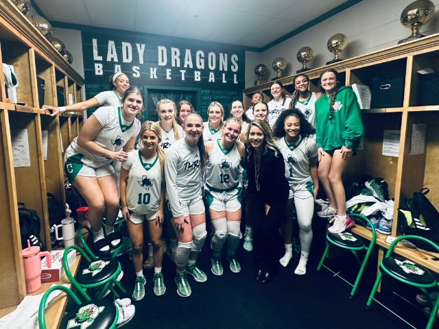 Tickets available for Lady Dragon Basketball Area round game