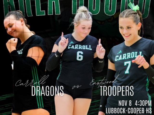 Area round on deck for Lady Dragon Volleyball