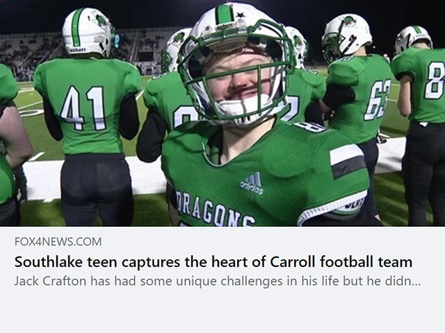 Southlake Teen Captures The Heart Of Carroll Football Team