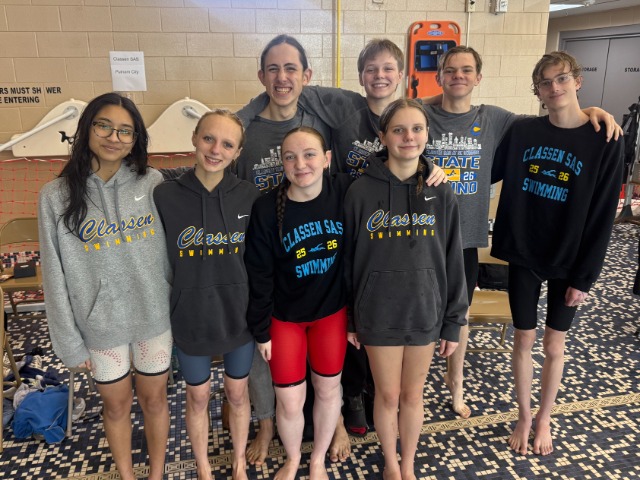 Comets Compete at 2026 State Swim Meet
