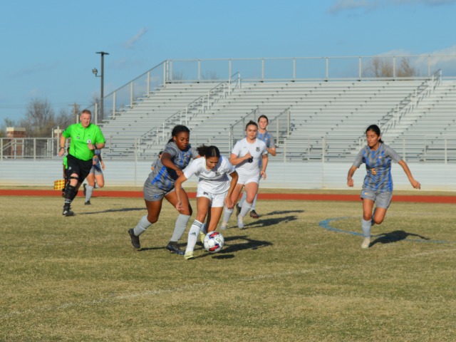 Lady Comets Edge Cordell High in Hard-Fought District Soccer Match