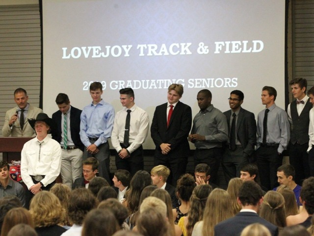 Leopards Honored at Track and Field Banquet