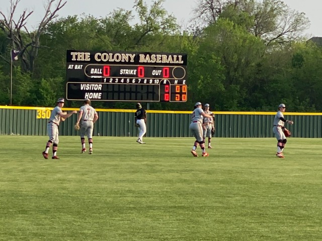 Varsity Baseball Lost to The Colony 5-3